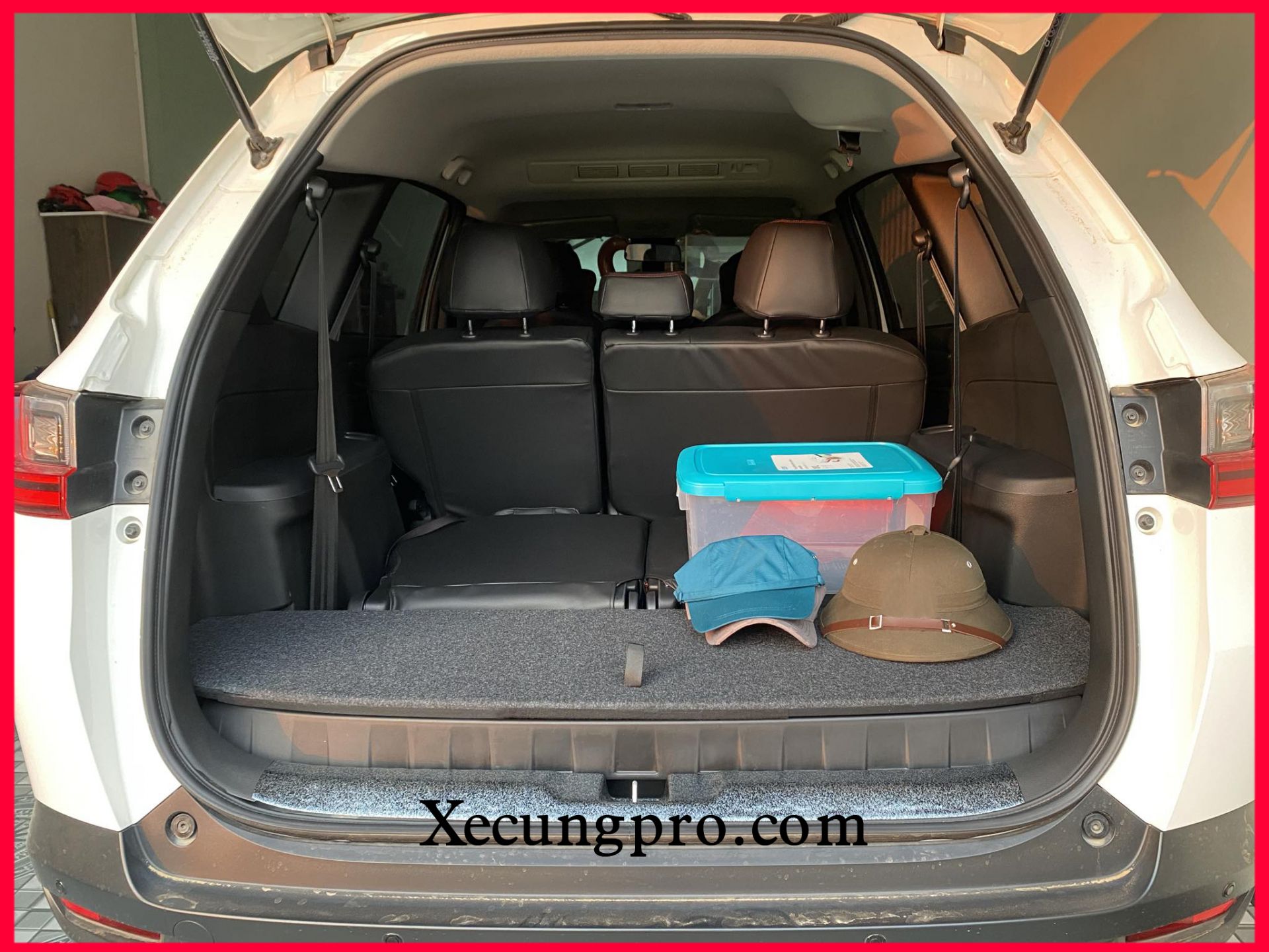 Khay chia đồ cốp + tấm ngăn cốp Honda BRV