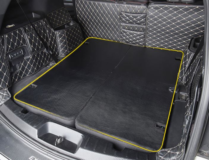Tấm dán chống bụi cốp sau carbon ford explorer 16-20
